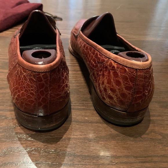 Crocodile Men's Dress Shoes - Picture 8 of 11